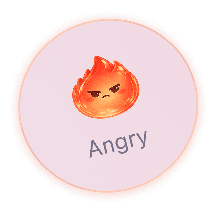 Angry mood